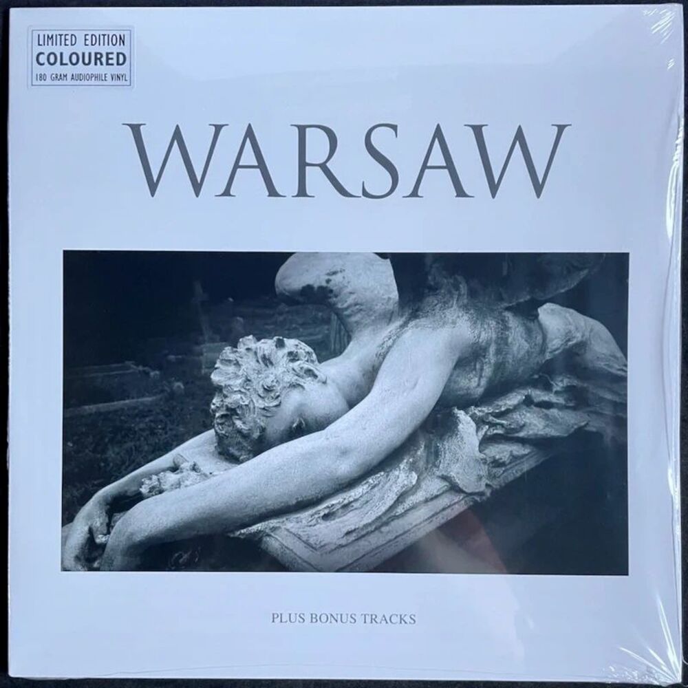 Warsaw (Joy Division) Limited Dracula Red & Black Marble Vinyl Record NEW